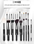 BEILI Stylish 20-Piece Makeup Brush Set